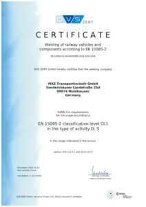 thumbnail of doc20221128113725 - MAZT, Certificate EN 15085-2 CL1, english